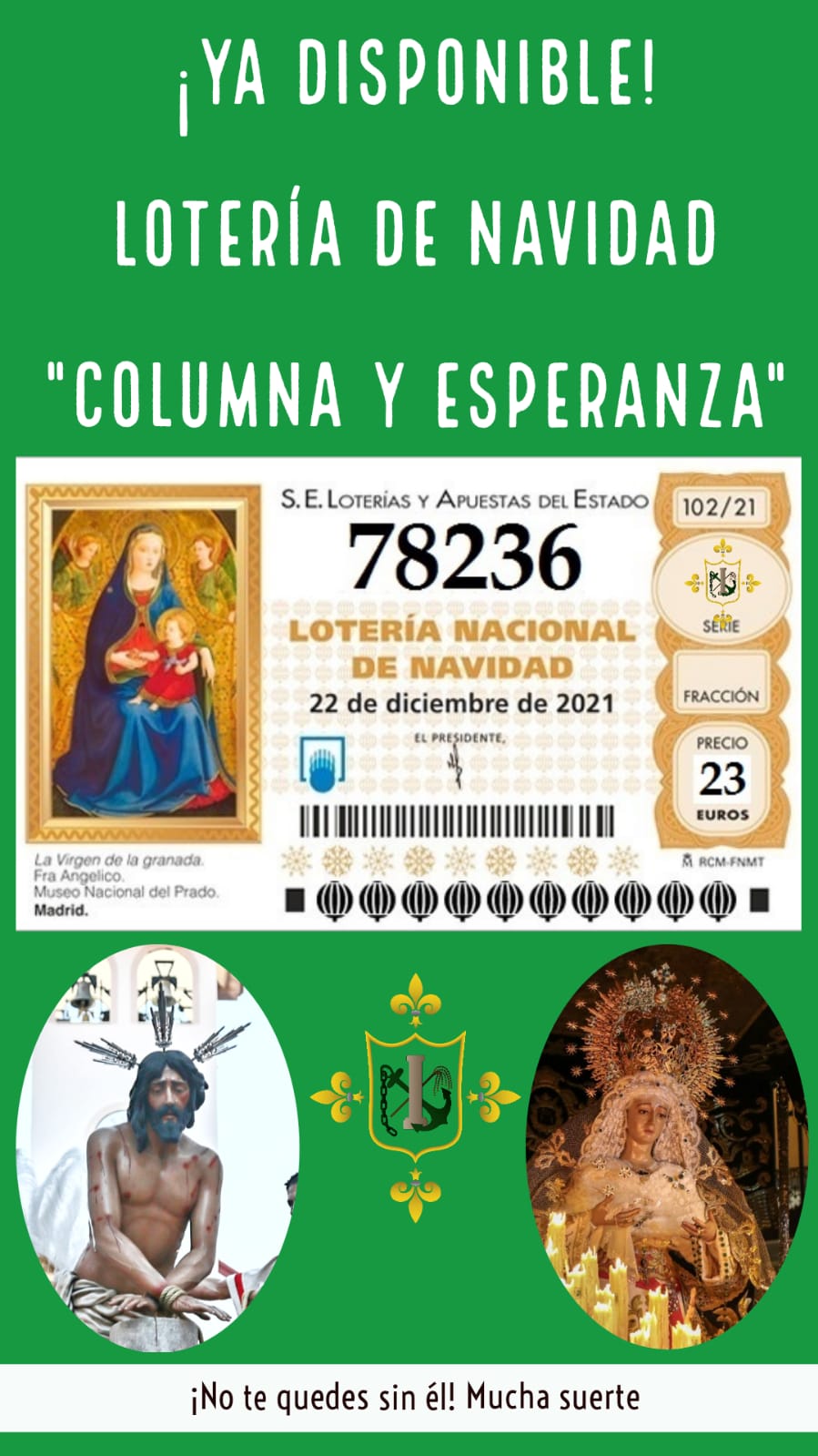 LOTERÍA DE NAVIDAD «COLUMNA Y ESPERANZA» 78.236